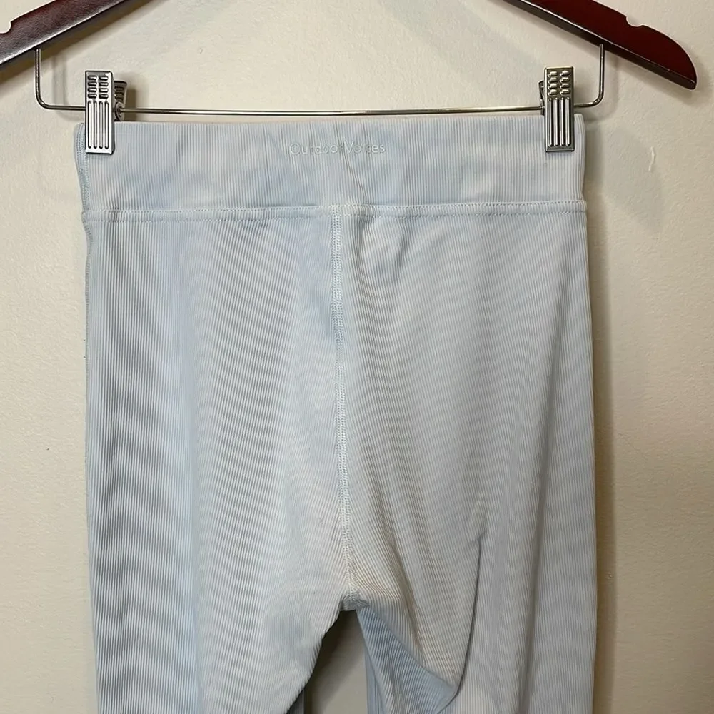Outdoor Voices Ribbed Flare Legging Size Small